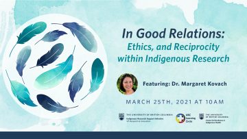 Upcoming event focuses on research with Indigenous communities